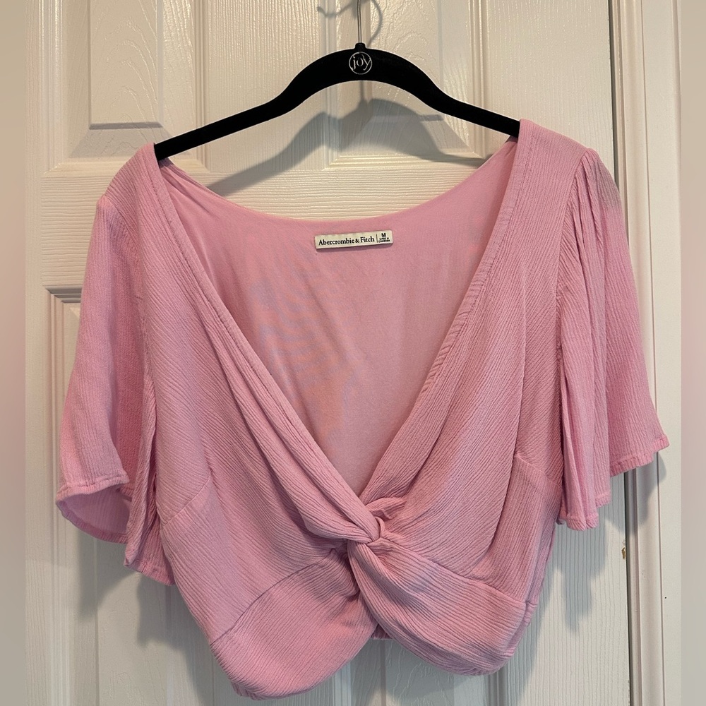 Abercrombie pink top